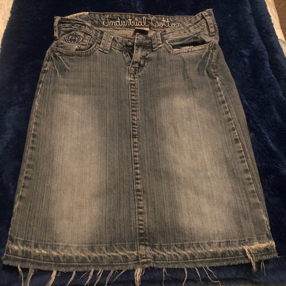 Denim skirt size 6